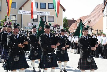 Auch die West Highlanders sorgten für gute Stimmung. Foto: Laame Auch die West Highlanders sorgten für gute Stimmung. Foto: Laame