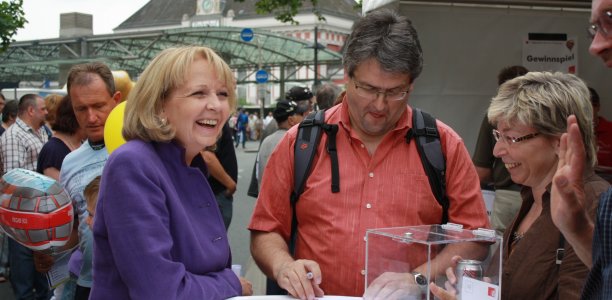 Hannelore Kraft ist klare Siegerin der Landtagswahl 2012. Foto: Laame