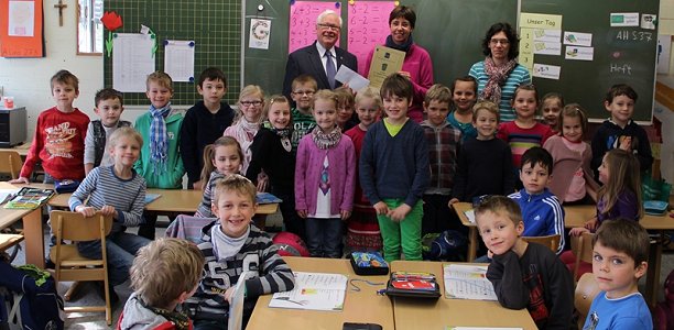 Auf den zweiten Platz kam die Dr. Adenauer-Grundschule mit 39 teilnehmenden Kindern.