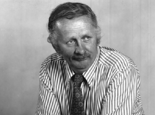 Der Geseker Architekt Hermann Gröne, Foto aus 1973, Photo Köppelmann, Paderborn.