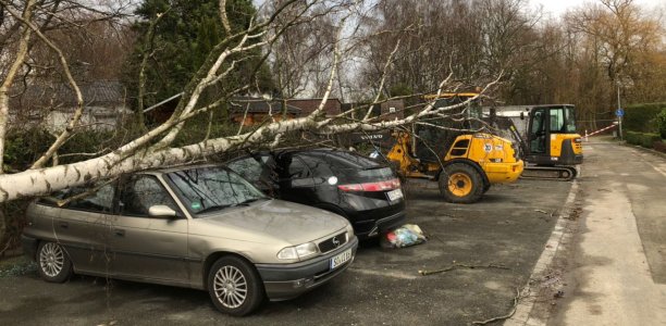 Orkantief Friederike trifft Kreis Soest mit voller Wucht: 475 Einsätze in allen Städten und Gemeinden – 1.600 Einsatzkräfte im Einsatz. Foto: Lukas Kötter