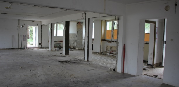 Baubeginn: Neue Räumlichkeiten für das Jugendzentrum im Schulzentrum Mitte