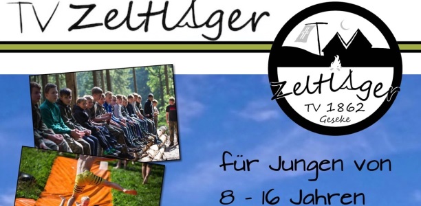 Zeltlager: TV Geseke lädt zum Infoabend ein